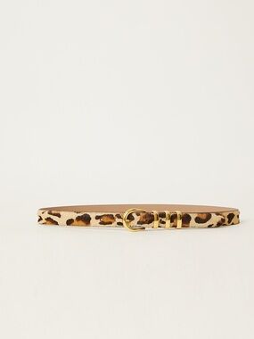 B-Low the Belt KAD CALF-HAIR LEATHER BELT
